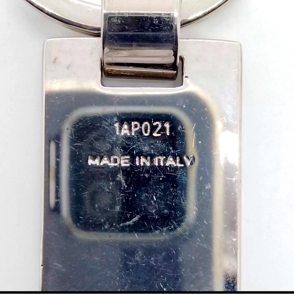 Auth Prada Industrial Keychain Bag Charm Set Edward Robot Yellow Heart Black Tag - Picture 6 of 8